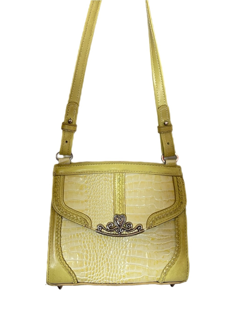 M.C Vintage 90s Genuine Leather Hand Bag